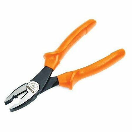 WILLIAMS Bahco Side Cutting Comb. Plier Ins. Grip 7in. 2628 S-180